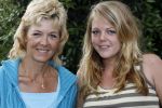 Alphen aan de Rijn 9 juli 2007
Annie Schilder en haar dochter Anja voor metamorfose bij L oreal door kapper Ad Peters.