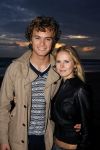 Bergen aan Zee 4 juli 2007
Tros zomerfeesten in bergen aan zee. Jim Bakkum met zijn vriendin  Bettina Holwerda