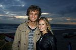 Bergen aan Zee 4 juli 2007
Tros zomerfeesten in bergen aan zee. Jim Bakkum met zijn vriendin  Bettina Holwerda