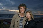 Bergen aan Zee 4 juli 2007
Tros zomerfeesten in bergen aan zee. Jim Bakkum met zijn vriendin  Bettina Holwerda