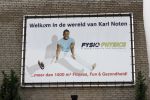 Ijselstein 5 juli 2007
Karl Noten arriveert bij zijn kantoor  de dag na zijn veroordeling. sportschool