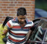 Ijselstein 5 juli 2007
Karl Noten arriveert bij zijn kantoor  de dag na zijn veroordeling.