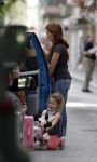 Ibiza 8 juli 2007
Marco Borsato en Leontine Borsato op vakantie met hun kinderen Luca Senna en Jada op ibiza.