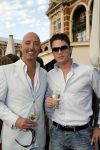 Scheveningen 1 juli 2007
Optreden van il divo bij het kurhaus georganiseerd door het holland casino.  
Maik de Boer met een vriend