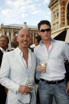 Scheveningen 1 juli 2007
Optreden van il divo bij het kurhaus georganiseerd door het holland casino.  
Maik de Boer met een vriend