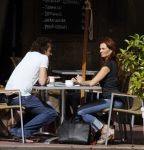 Ibiza 8 juli 2007
Marco Borsato en Leontine Borsato op vakantie met hun kinderen Luca Senna en Jada op ibiza.
