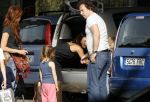 Ibiza 8 juli 2007
Marco Borsato en Leontine Borsato op vakantie met hun kinderen Luca Senna en Jada op ibiza.