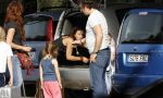 Ibiza 8 juli 2007
Marco Borsato en Leontine Borsato op vakantie met hun kinderen Luca Senna en Jada op ibiza.