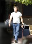 Ibiza 8 juli 2007
Marco Borsato en Leontine Borsato op vakantie met hun kinderen Luca Senna en Jada op ibiza.