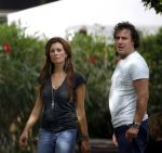 Ibiza 8 juli 2007
Marco Borsato en Leontine Borsato op vakantie met hun kinderen Luca Senna en Jada op ibiza.