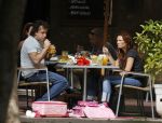 Ibiza 8 juli 2007
Marco Borsato en Leontine Borsato op vakantie met hun kinderen Luca Senna en Jada op ibiza.