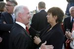 Scheveningen 1 juli 2007
Optreden van il divo bij het kurhaus georganiseerd door het holland casino. Han in het veld met 
Rita Verdonk