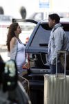 Schiphol 20 juni 2007
Rossana Lima zwanger brengt haar vriend Patrick Kluivert naar Schiphol. Patrick ging naar Dubai voor een voetvolley tournooi.