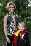 Bloemendaal 10 juli 2007
Premiere Harry Potter in openlucht theater.Sjimmy Bruijninckx met zoontje