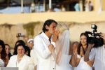 Ibiza 7 juli 2007
Yfke Sturm en haar man Imad Izemrane trouwen op het strand .