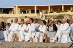 Ibiza 7 juli 2007
Yfke Sturm en haar man Imad Izemrane trouwen op het strand .