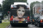 Utrecht 21 juni 2007
Reclame  Yolanthe Cabau v Kasbergen op bus
