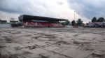 Spakenburg, 3 Juli 2007
Het veld van v.v. Ijsselmeervogels is onder construction omdat ze in het nieuwe seizoen gaan spelen op kunstgras in navolging van hun buren v.v. Spakenburg