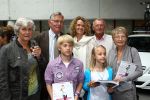 Utrecht 7 Juni 2010, Locatie Mercedes Nederland, 5e introductie van het Magazine Helden, gemaakt foor Frits Barend en zijn dochter Barbara Barend
Edwin v d Sar met zijn vrouw Annemarie v d Sar en hun kinderen Joeey v d Sar en Lyn v d Sar
Foto Peter Smulders BV