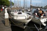 Enkhuizen, 5 Juni 2010
De oude gemeentehaven van Enkhuizen met daar in veel zeilboten en de Hole In One IV