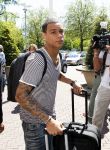 Amsterdam 4 juni 2010
Spelers Nederlands elftal melden zich bij het Hilton Hotel voor de laatste vriendschappelijke wedstrijd voor het WK. Gregory v d Wiel met een Buddha to Buddha armband
Peter Smulders bv