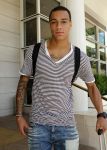 Amsterdam 4 juni 2010
Spelers Nederlands elftal melden zich bij het Hilton Hotel voor de laatste vriendschappelijke wedstrijd voor het WK. Gregory v d Wiel met een Buddha to Buddha armband
Peter Smulders bv