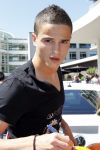 Amsterdam 4 juni 2010
Spelers Nederlands elftal melden zich bij het Hilton Hotel voor de laatste vriendschappelijke wedstrijd voor het WK.
Ibrahim Afellay