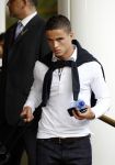 Amsterdam 5 juni 2010
Het Nederlands elftal vertrekt vanaf het hilton naar Schiphol voor de WK voetbal in Zuid Afrika. De vrouwen zwaaien ze uit. 
Ibrahim Afellay
Peter Smulders bv