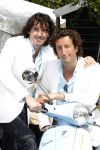 Amsterdam 25 mei 2010
Vespa scooter rally van Grazia. Jan Joost v Gangelen met zijn broer
Peter Smulders bv