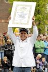 Blokzijl 15 mei 2010
Jan Smit wordt door Hennie v d Most en Lucie de Lange tot Havenmeester  d'honneur van blokzijl gemaakt.
Peter Smulders bv