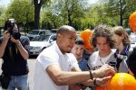 Amsterdam 4 juni 2010
Spelers Nederlands elftal melden zich bij het Hilton Hotel voor de laatste vriendschappelijke wedstrijd voor het WK. Nigel de Jong
Peter Smulders bv