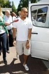 Amsterdam 4 juni 2010
Spelers Nederlands elftal melden zich bij het Hilton Hotel voor de laatste vriendschappelijke wedstrijd voor het WK. Nigel de Jong
Peter Smulders bv