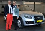 Ingolstadt, 11 Mei 2010
Audi Forum levering Audi Q5 samen met Ingeborg Smulders en Wilma en Marti v Helvoort
Foto Peter Smulders BV