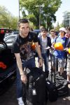 Amsterdam 4 juni 2010
Spelers Nederlands elftal melden zich bij het Hilton Hotel voor de laatste vriendschappelijke wedstrijd voor het WK. Robin v Persie
Peter Smulders bv