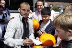 Amsterdam 4 juni 2010
Spelers Nederlands elftal melden zich bij het Hilton Hotel voor de laatste vriendschappelijke wedstrijd voor het WK. Wesley Sneijder
Peter Smulders bv