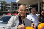 Amsterdam 4 juni 2010
Spelers Nederlands elftal melden zich bij het Hilton Hotel voor de laatste vriendschappelijke wedstrijd voor het WK. Wesley Sneijder
Peter Smulders bv