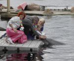 2-7-2011 Harderwijk Dolfinarium-Spetter