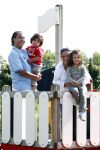 Brabant 15 juli 2011
Constanza Breukhoven en haar man Mohammed met kinderen Soraiya en Semmy in de speeltuin.
Peter Smulders bv