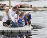 2-7-2011 Harderwijk Dolfinarium-Spetter