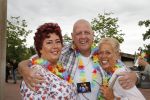 Harderwijk, 2 Juli 2011
Dolfinarium premiere Spetter en het magisch avontuur
Henk Bres met zijn vrouw een een vriendin
Foto Peter Smulders BV