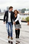 Rotterdam 16 juni 2011
Justine Pelmelay met haar nieuwe vriend Ronald van Driel op cruise schip ( boot) de SS rotterdam.
Peter Smulders bv