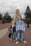 Harderwijk, 2 Juli 2011
Dolfinarium premiere Spetter en het magisch avontuur
Anky v Grunsven met haar kinderen
Foto Peter Smulders BV