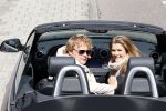 Amsterdam 18 juni 2011
Wesly Bronkhorst met zijn nieuwe vriendin Renee Gunning in zijn audi A3 cabrio.
Peter Smulders bv
