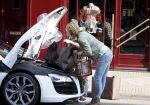 Amsterdam 4 juli 2012
Afrojack (Nick v d Wall) met zijn moeder in AUDI R8 op de pc hooftstraat.
Peter Smulders bv