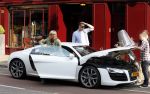 Amsterdam 4 juli 2012
Afrojack (Nick v d Wall) met zijn moeder in AUDI R8 op de pc hooftstraat.
Peter Smulders bv