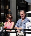 Amsterdam 2 juli 2012
Bert Kuizenga met vrouw op terras.
Peter Smulders bv