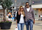 Amsterdam/Amstelveen 6 juli 2012
Badr Hari en Estelle Cruijff op terras en op weg naar reisburo in Lamborghini.
Peter Smulders bv