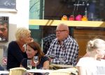 Amsterdam 2 juli 2012
Gaston Starreveld op terras met dame van de postcodeloterij.
Peter Smulders bv