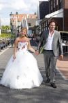 Huizen 7 juli 2012
Trouwen Jeroen Nieuwenhuize en zijn vrouw Kayla bij fletcher hotel in Huizen.
Peter Smulders bv