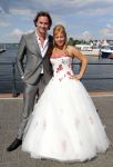 Huizen 7 juli 2012
Trouwen Jeroen Nieuwenhuize en zijn vrouw Kayla bij fletcher hotel in Huizen.
Peter Smulders bv
